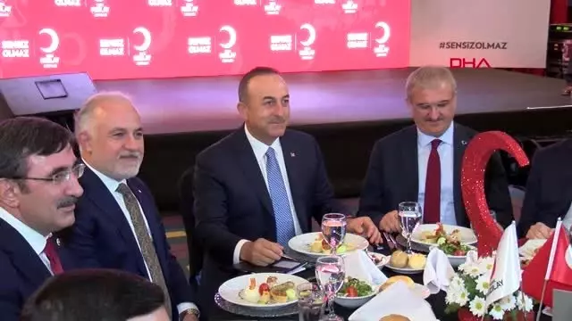 Antalya dışişleri bakanı mevlüt çavuşoğlunun katılımıyla kızılay dostları gecesi-2