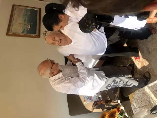 Atatürk filmi için kamera karşısına geçtiler Atatürk filmi için kamera karşısına geçtiler