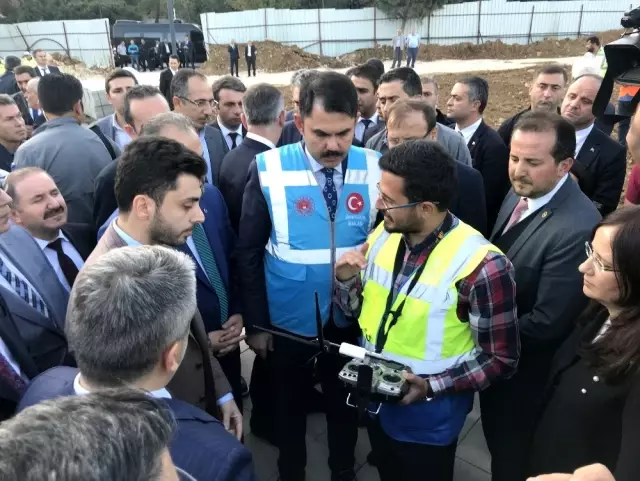 Bakan Kurum millet bahçelerini inceledi Bakan Kurum millet bahçelerini inceledi