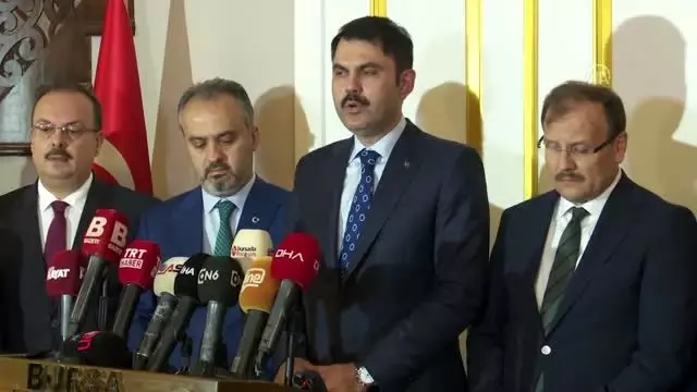 Bakan Kurum: 'Ulu Cami'mizin silüetini bozan yapılara ilişkin bir kamulaştırma süreci başlatacağız'