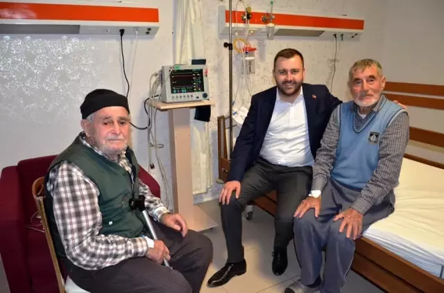 Başkan Yüksel hastaların kandilini kutladı Başkan Yüksel hastaların kandilini kutladı