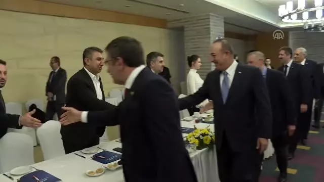 Çavuşoğlu, Uluslararası Demokratlar Birliği'nin Antalya Çalıştayı'na katıldı Çavuşoğlu, Uluslararası Demokratlar Birliği'nin Antalya Çalıştayı'na katıldı