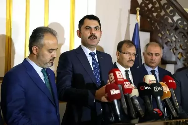 Çevre ve Şehircilik Bakanı Kurum, Bursa'da Çevre ve Şehircilik Bakanı Kurum, Bursa'da