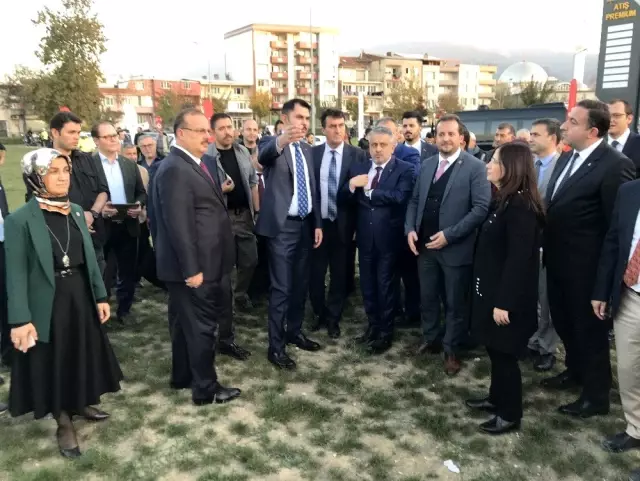 Çevre ve Şehircilik Bakanı Kurum millet bahçelerini inceledi Çevre ve Şehircilik Bakanı Kurum millet bahçelerini inceledi