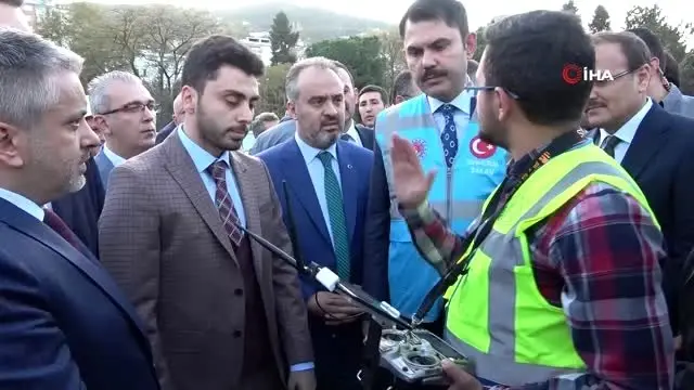 Çevre ve Şehircilik Bakanı Kurum millet bahçelerini inceledi Çevre ve Şehircilik Bakanı Kurum millet bahçelerini inceledi