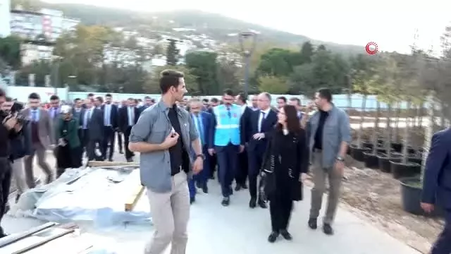 Çevre ve Şehircilik Bakanı Kurum millet bahçelerini inceledi Çevre ve Şehircilik Bakanı Kurum millet bahçelerini inceledi