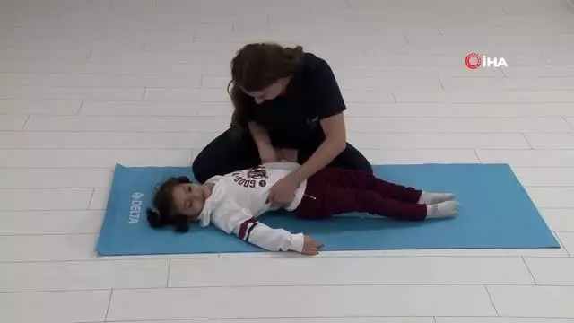 Çocuklar eğlenirken sağlıklarına kavuşuyor Çocuklar eğlenirken sağlıklarına kavuşuyor
