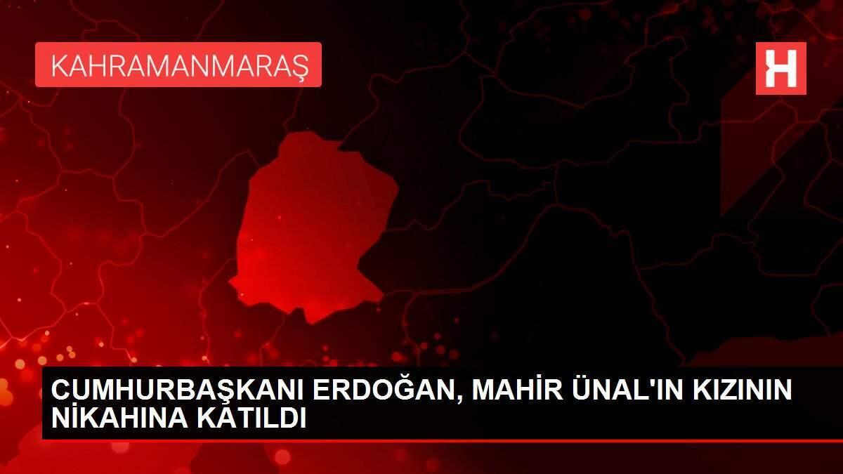 CUMHURBAŞKANI ERDOĞAN, MAHİR ÜNAL'IN KIZININ NİKAHINA KATILDI CUMHURBAŞKANI ERDOĞAN, MAHİR ÜNAL'IN KIZININ NİKAHINA KATILDI