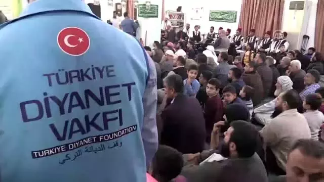 Diyanet İşleri Başkanlığının Afrin'de açtığı hafızlık merkezi ilk mezunlarını verdi Diyanet İşleri Başkanlığının Afrin'de açtığı hafızlık merkezi ilk mezunlarını verdi
