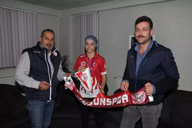 Dünya şampiyonu Samsunspor'da