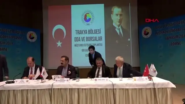 Edirne hisarcıklıoğlu: bm, projemizi dünyaya model olarak takdim ediyor