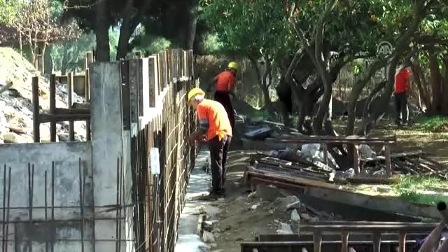 Eski Kapalı Cezaevi'nde restorasyon çalışması