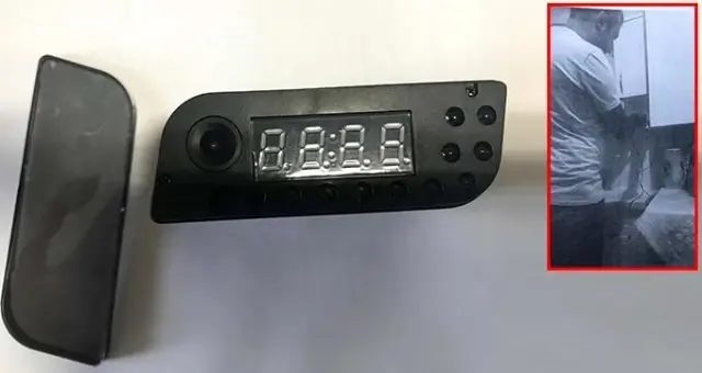 Evinin banyosuna gizli kamera takan şahıs serbest bırakıldı!