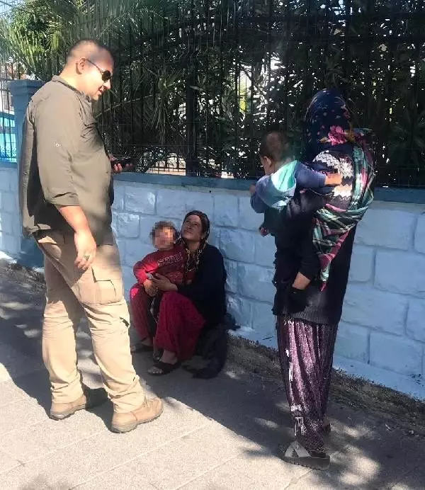 Fethiye'de zabıtadan sivil dilenci timi