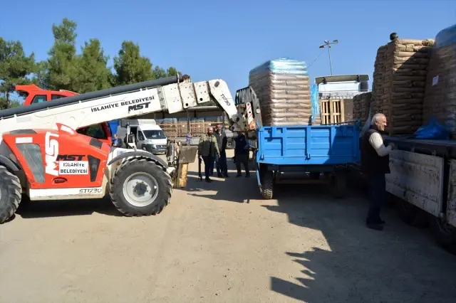 İslahiye çiftçisine 130 ton tohum desteği