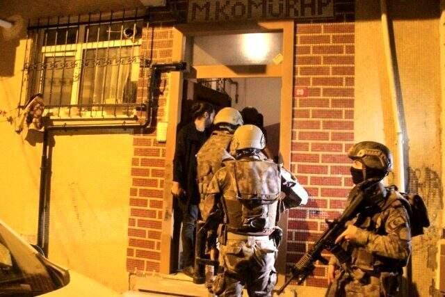 İstanbul'da gece vakti terör örgütü PKK/KCK operasyonu: Çok sayıda gözaltı var