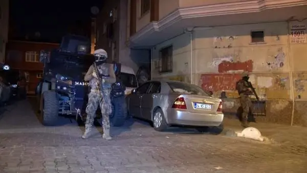 İstanbul'da terör operasyonu: Çok sayıda gözaltı var