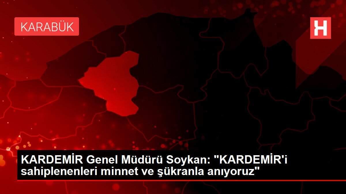 KARDEMİR Genel Müdürü Soykan: KARDEMİR Genel Müdürü Soykan: