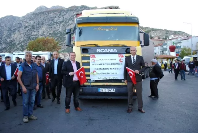 'Komando Ocağı' Eğirdir'den Mehmetçik'e 1 tır dolusu elma desteği 'Komando Ocağı' Eğirdir'den Mehmetçik'e 1 tır dolusu elma desteği