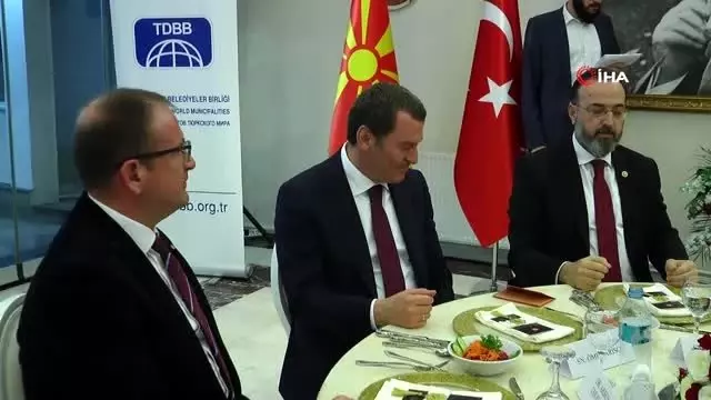 Makedon Belediye Başkanları Türk Dünyası Belediyeler Birliği programıyla tecrübelerini paylaştı Makedon Belediye Başkanları Türk Dünyası Belediyeler Birliği programıyla tecrübelerini paylaştı