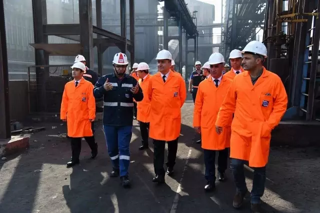 MSB heyeti milli denizaltı ve gemiler için KARDEMİR'de inceleme yaptı MSB heyeti milli denizaltı ve gemiler için KARDEMİR'de inceleme yaptı