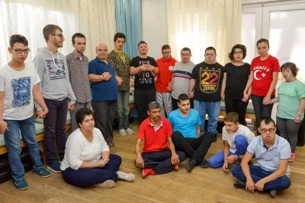 Özel çocuklar, Aksaray'a sessiz kalmadı Özel çocuklar, Aksaray'a sessiz kalmadı