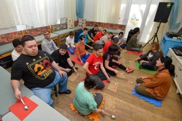 Özel çocuklar, Aksaray'a sessiz kalmadı Özel çocuklar, Aksaray'a sessiz kalmadı