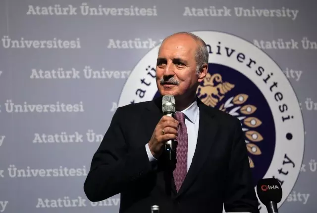 Prof. Dr. Numan Kurtulmuş, Atatürk Üniversiteli gençlerle bir araya geldi Prof. Dr. Numan Kurtulmuş, Atatürk Üniversiteli gençlerle bir araya geldi