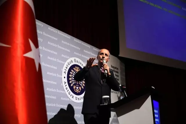 Prof. Dr. Numan Kurtulmuş, Atatürk Üniversiteli gençlerle bir araya geldi Prof. Dr. Numan Kurtulmuş, Atatürk Üniversiteli gençlerle bir araya geldi