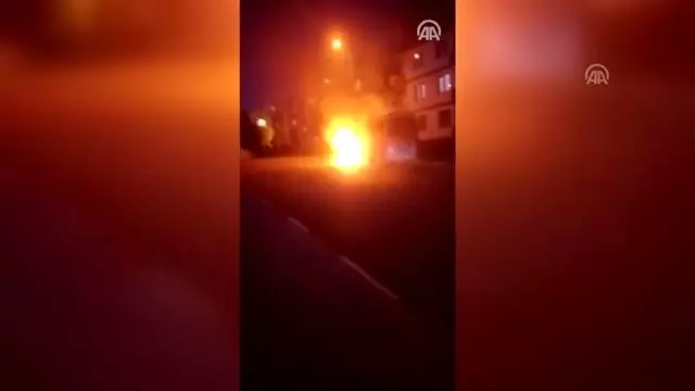 Seyir halindeki otobüste yangın çıktı Seyir halindeki otobüste yangın çıktı