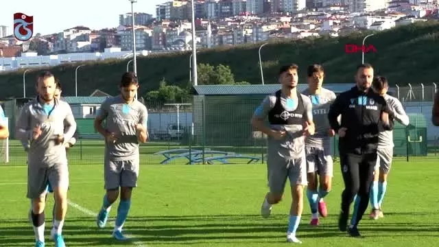 Spor trabzonspor, alanyaspor maçı hazırlıklarına başladı Spor trabzonspor, alanyaspor maçı hazırlıklarına başladı