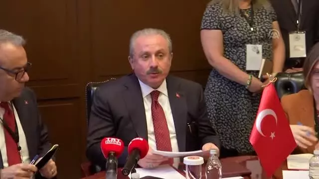 TBMM Başkanı Şentop, Güney Kore Ulusal Meclis Başkanı Sang ile görüştü TBMM Başkanı Şentop, Güney Kore Ulusal Meclis Başkanı Sang ile görüştü