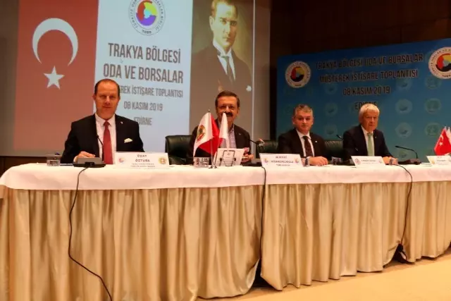 Trakya Bölgesi Oda ve Borsaları Müşterek İstişare Toplantısı gerçekleştirildi Trakya Bölgesi Oda ve Borsaları Müşterek İstişare Toplantısı gerçekleştirildi