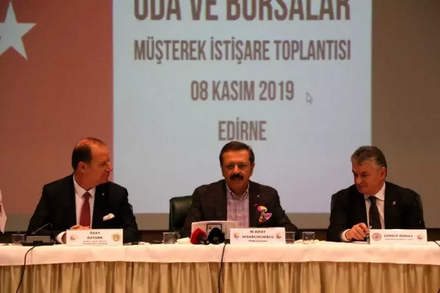 Trakya Bölgesi Oda ve Borsaları Müşterek İstişare Toplantısı gerçekleştirildi Trakya Bölgesi Oda ve Borsaları Müşterek İstişare Toplantısı gerçekleştirildi