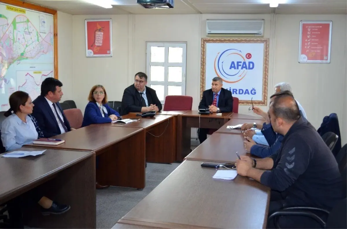 AFAD'da değerlendirme toplantısı
