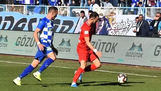 BB Erzurumspor ile Akhisarspor yenişemedi! BB Erzurumspor ile Akhisarspor yenişemedi!