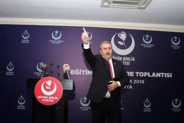 BBP lideri Mustafa Destici: