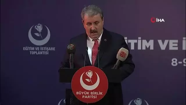 BBP lideri Mustafa Destici: 'ABD Temsilciler Meclisi'nde alınan kararların değeri yoktur' BBP lideri Mustafa Destici: 'ABD Temsilciler Meclisi'nde alınan kararların değeri yoktur'
