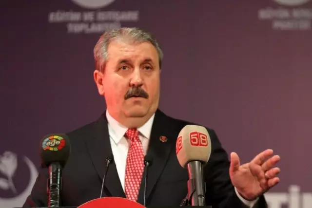 BBP lideri Mustafa Destici: 'ABD Temsilciler Meclisi'nde alınan kararların değeri yoktur' BBP lideri Mustafa Destici: 'ABD Temsilciler Meclisi'nde alınan kararların değeri yoktur'