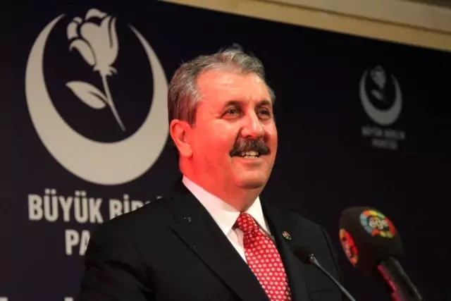 BBP lideri Mustafa Destici: 'ABD Temsilciler Meclisi'nde alınan kararların değeri yoktur' BBP lideri Mustafa Destici: 'ABD Temsilciler Meclisi'nde alınan kararların değeri yoktur'