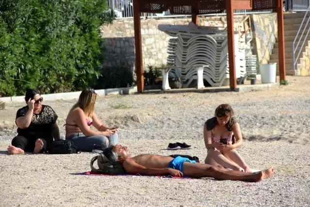 Bodrum'da Kasım ayında deniz keyfi Bodrum'da Kasım ayında deniz keyfi