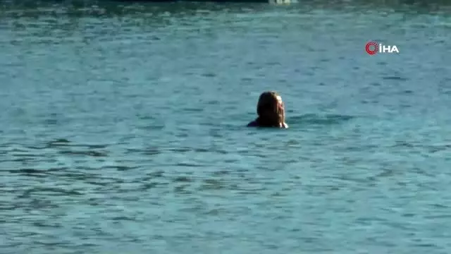 Bodrum'da Kasım ayında deniz keyfi Bodrum'da Kasım ayında deniz keyfi