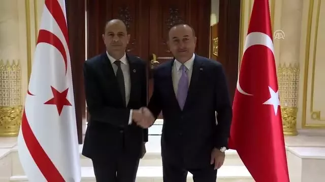 Çavuşoğlu, KKTC Başbakan Yardımcısı ve Dışişleri Bakanı Özersay ile görüştü Çavuşoğlu, KKTC Başbakan Yardımcısı ve Dışişleri Bakanı Özersay ile görüştü