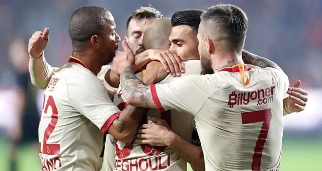 Galatasaray deplasmanda Gaziantep'i 2-0 yendi