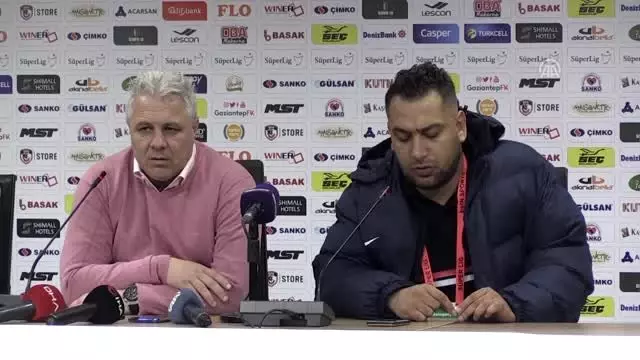Gaziantep FK-Galatasaray maçının ardından - Marius Sumudica Gaziantep FK-Galatasaray maçının ardından - Marius Sumudica