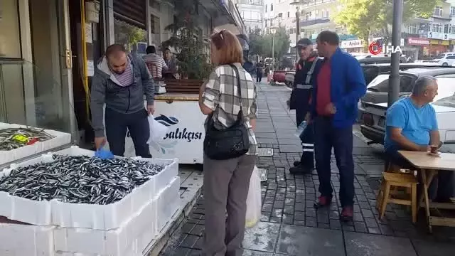 Hamsi bol olunca fiyatı düştü, vatandaşın yüzü güldü Hamsi bol olunca fiyatı düştü, vatandaşın yüzü güldü