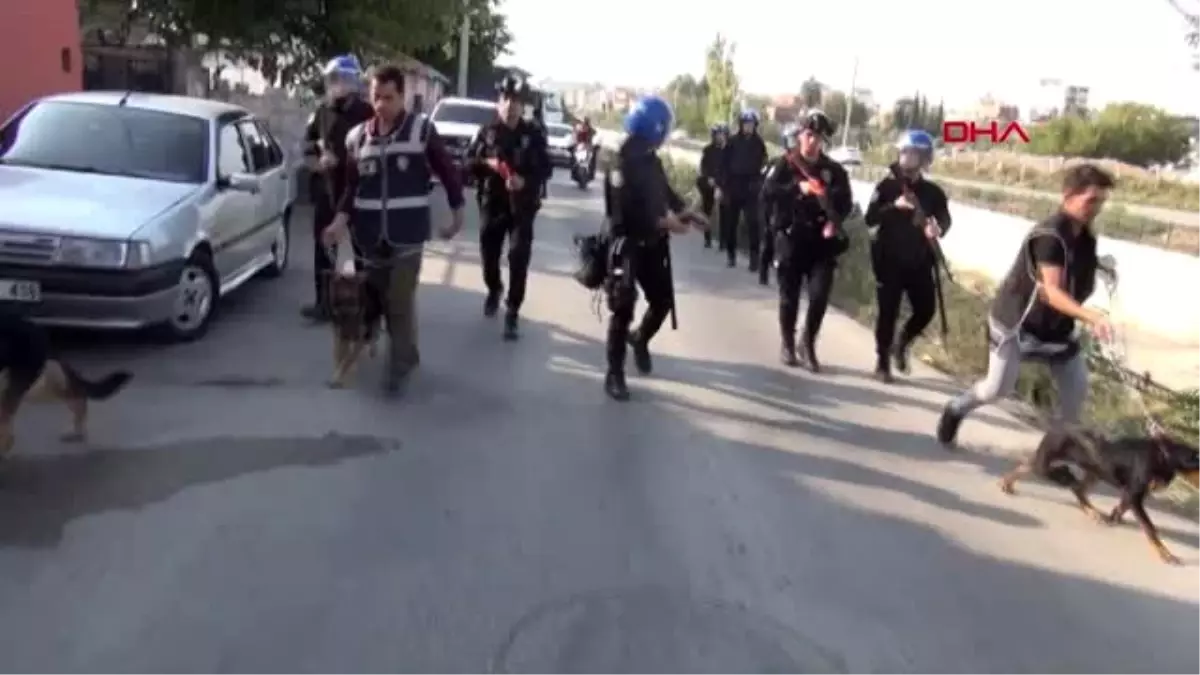 Hatay iskenderun'da 200 polisle uyuşturucu operasyonu