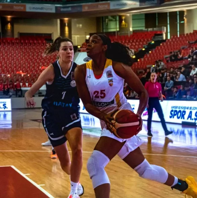 Kadınlar Basketbol Süper Ligi: Kayseri Basketbol: 77 - Hatay Büyükşehir: 59 Kadınlar Basketbol Süper Ligi: Kayseri Basketbol: 77 - Hatay Büyükşehir: 59
