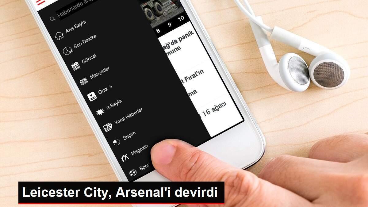 Leicester City, Arsenal'i devirdi