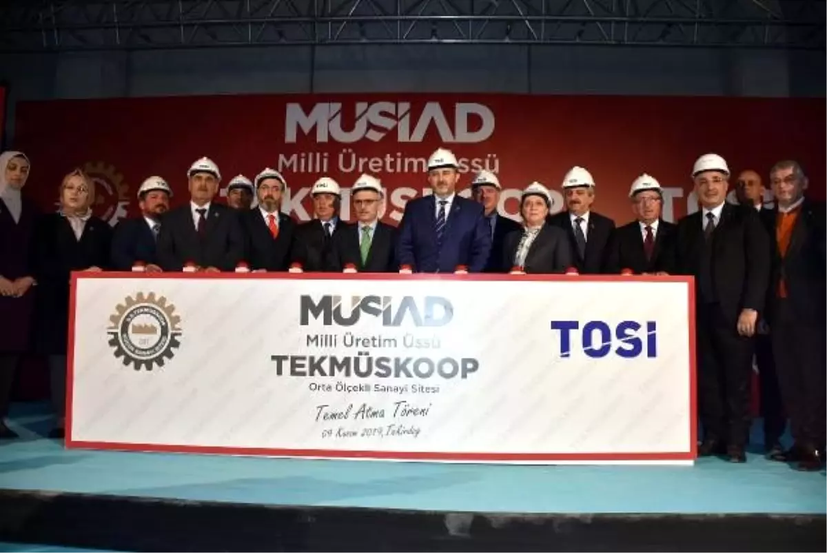 Milli Üretim Üssü'nün temeli atıldı